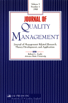 Go to journal home page - Journal of Quality Management